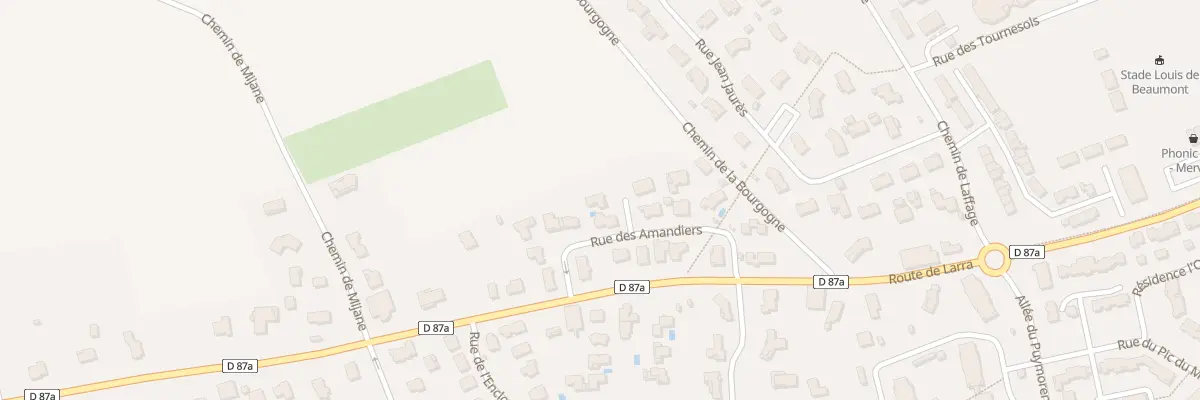 Plan du 7 Rue des Amandiers à Merville