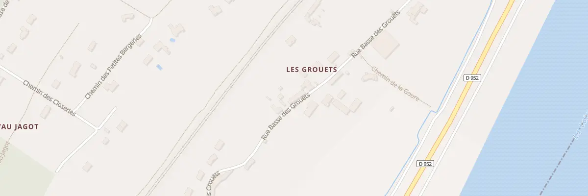Plan du 87 Rue Basse des Grouets à Blois