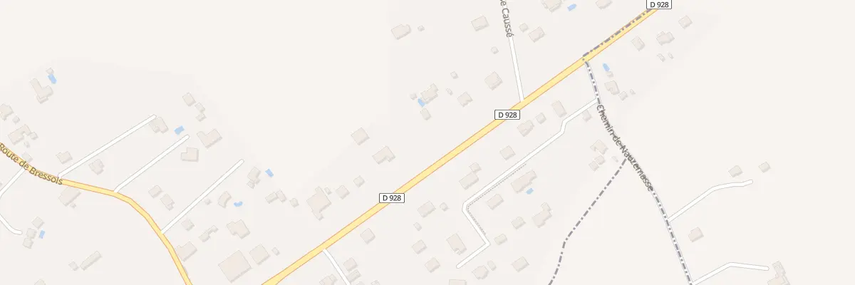 Plan du 5460 Rte d’Auch à Lacourt-Saint-Pierre