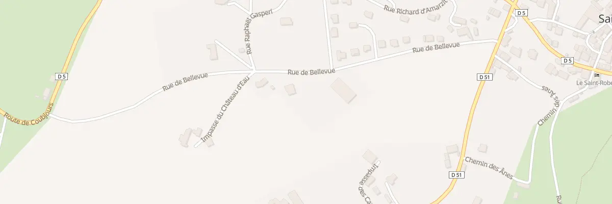 Plan du 5267 Les Carteresses à Saint-Robert