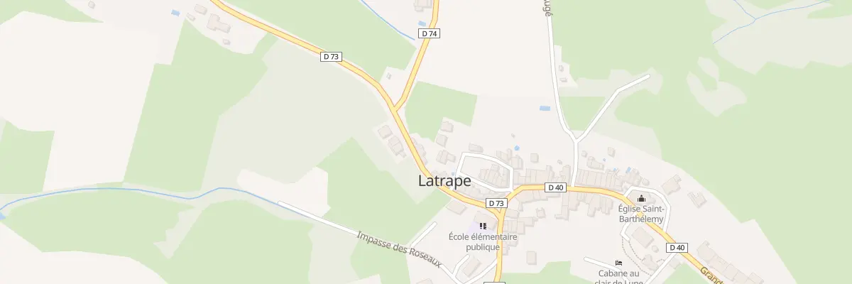 Plan du 5 Rue Grand Rue à Latrape