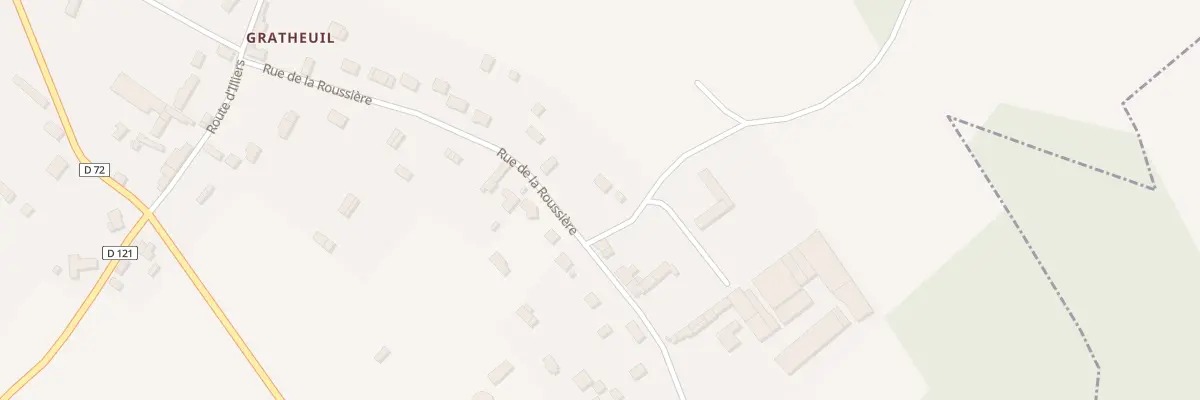 Plan du 17 Rue de la Roussiere à Lignerolles