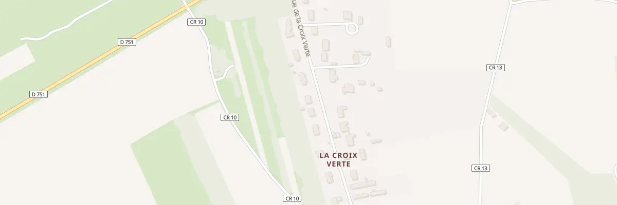 Plan du 34 Rue de la Croix Verte aux Montils