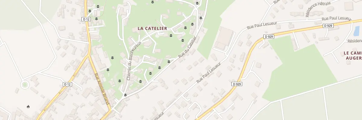 Plan du 16 Rue du Catelier à Saint-Martin-Osmonville