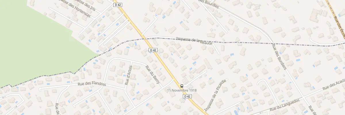 Plan du 60 Rue du 11 Novembre 1918 à Plaisance-du-Touch