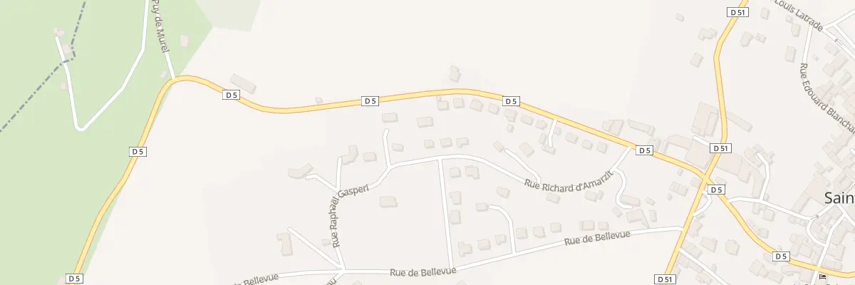 Plan du 250 Rue Richard d’Armazit à Saint-Robert