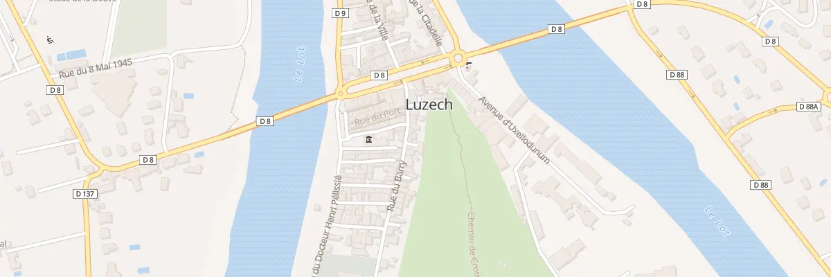 Plan du 5413 Rue du Barry à Luzech
