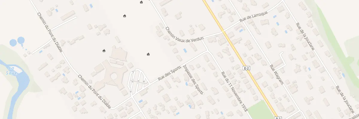 Plan du 4 Rue des Sports à Grenade