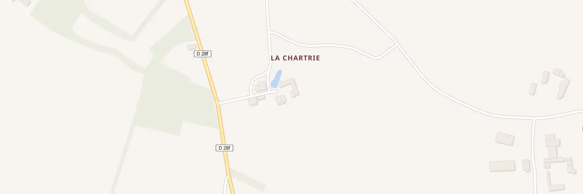 Plan du 5410 La Chartrie à Palluau-sur-Indre