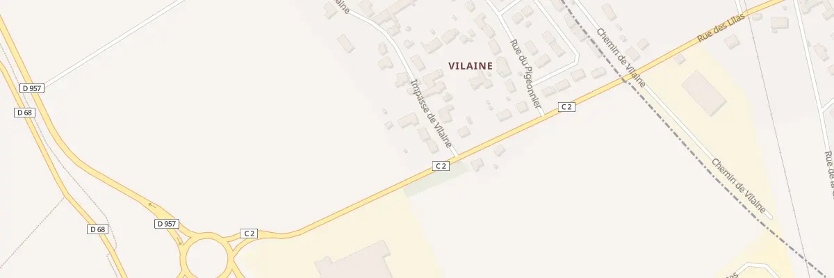 Plan du 3 Imp de Vilaine à Fossé