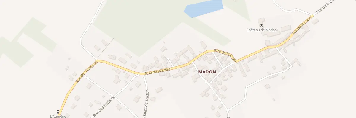 Plan du 16 Rue de la Loire à Candé-sur-Beuvron