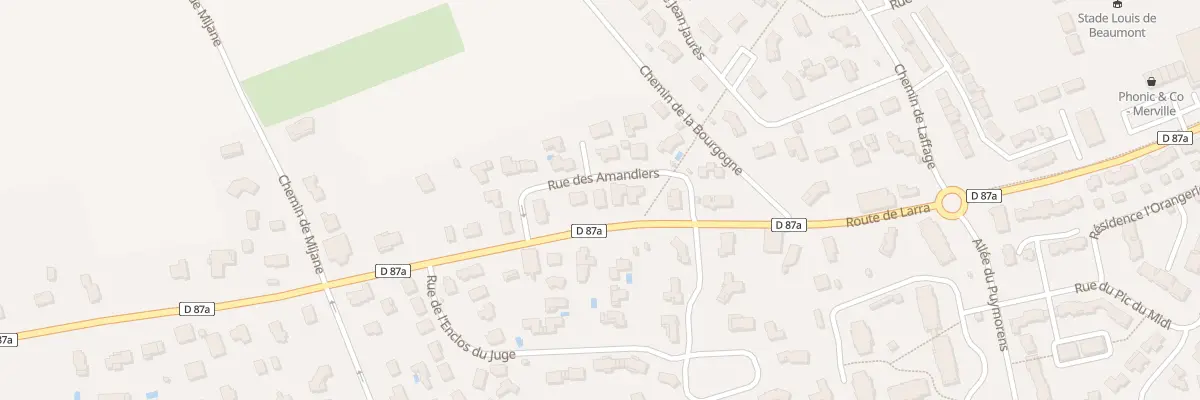 Plan du 18 Rue des Amandiers à Merville