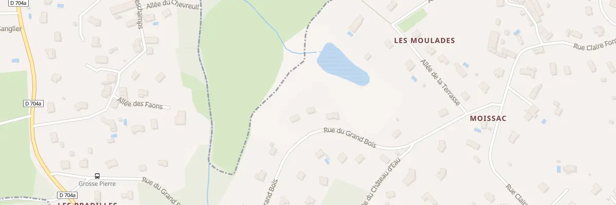 Plan du 16 Rue du Grand Bois à Feytiat