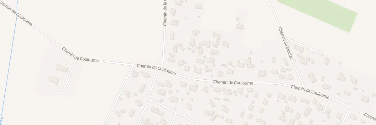 Plan du 1795 Che de Couloume à Seysses