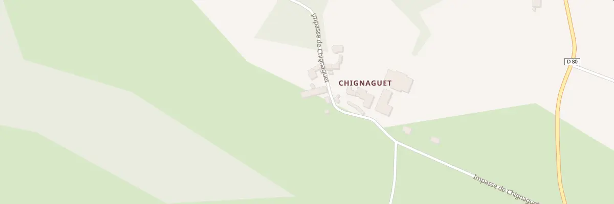 Plan du 421 Imp de Chignaguet à Saint-Cyr-les-Champagnes