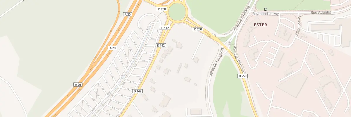 Plan du 326 Rue Aristide Briand à Limoges