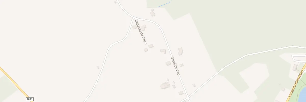 Plan du 3 Imp du Peu à Monthou-sur-Cher