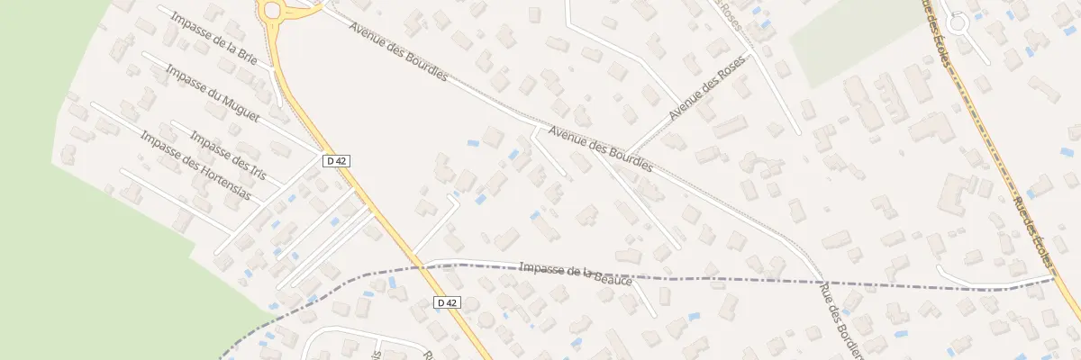Plan du 9022 Av de Bourdies à La Salvetat-Saint-Gilles