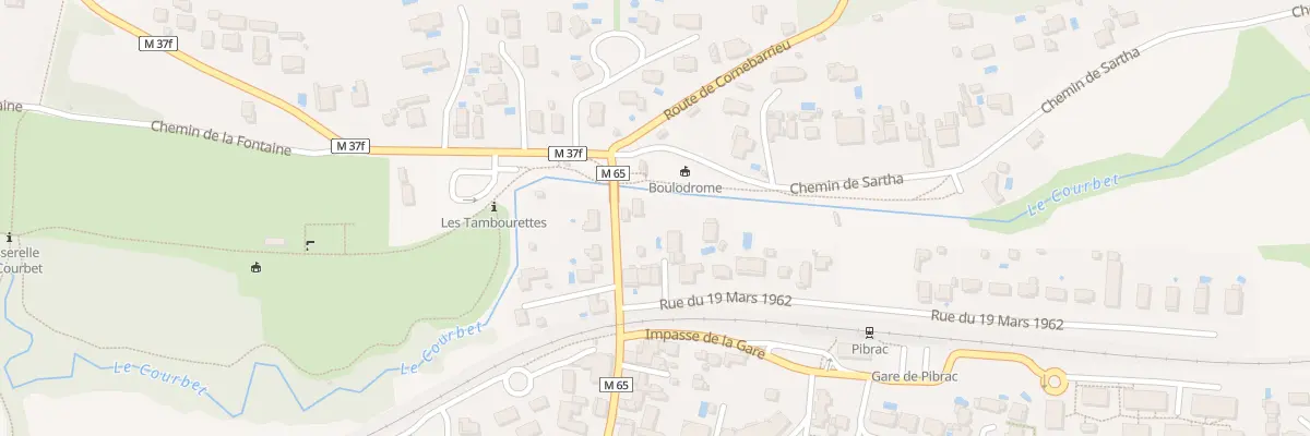 Plan du 26 Rue de la Gare à Pibrac