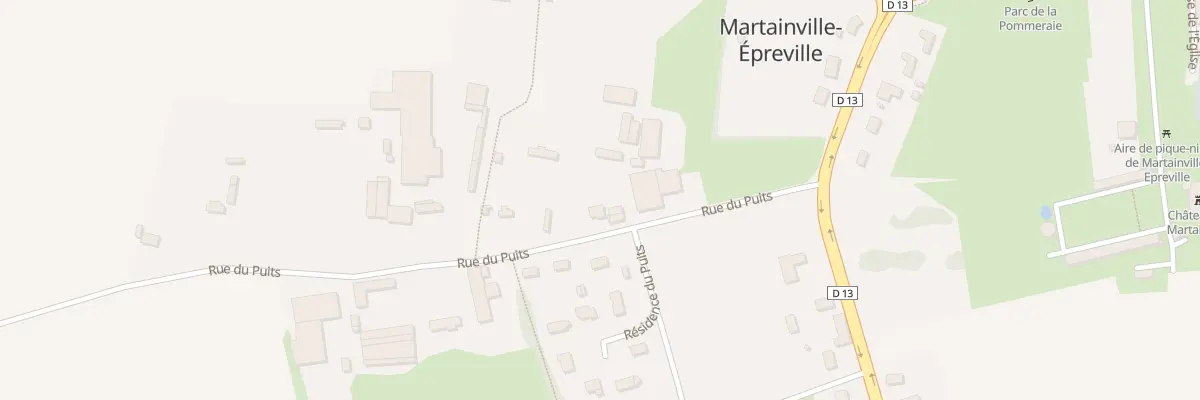 Plan du 160 Rue du Puits à Martainville-Épreville