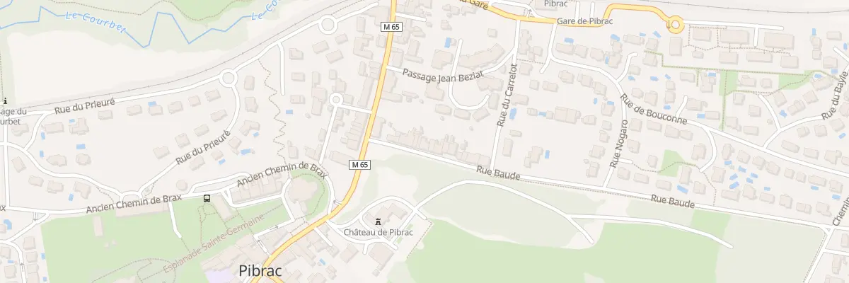Plan du 11 Rue Baude à Pibrac