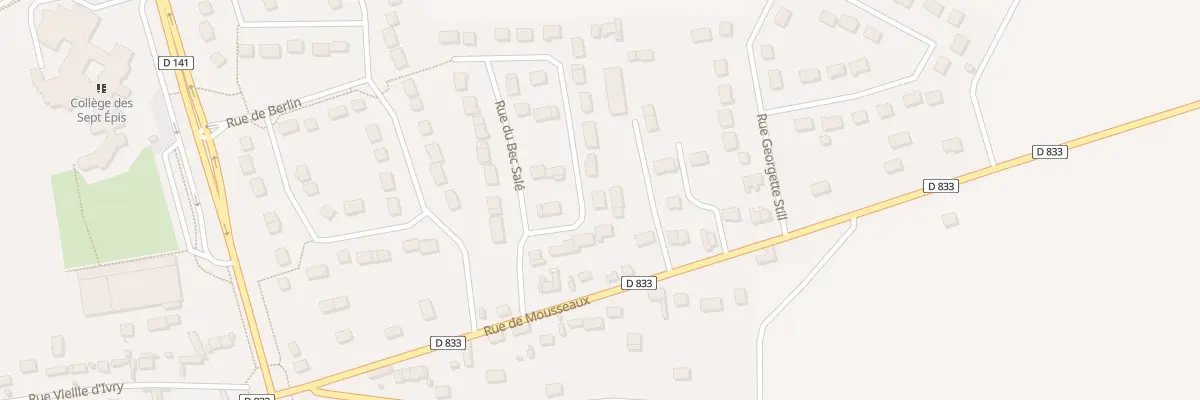 Plan du 8 Rue Trompe Souris à Saint-André-de-l’Eure