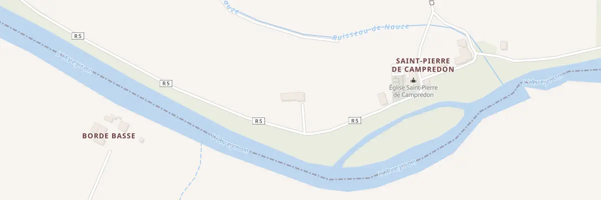 Plan du 1292 Che de St Pierre de Campredon à Montastruc