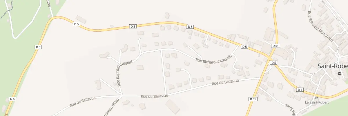 Plan du 205 Rue Richard d’Armazit à Saint-Robert