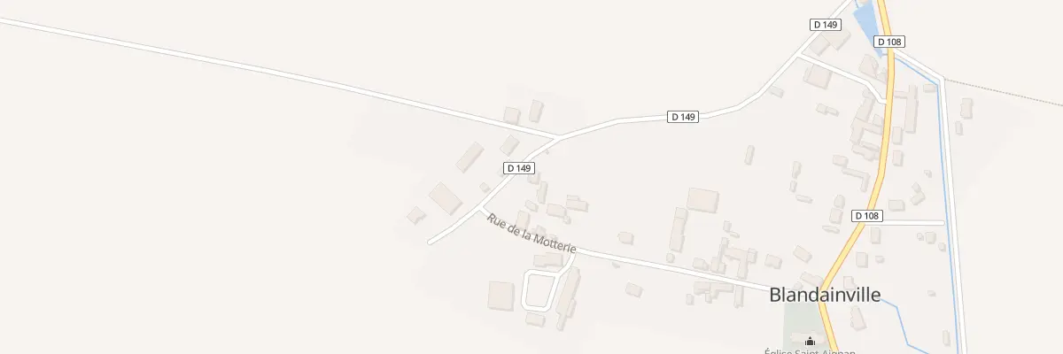 Plan du 2 Rue du Buisson au Roy à Blandainville