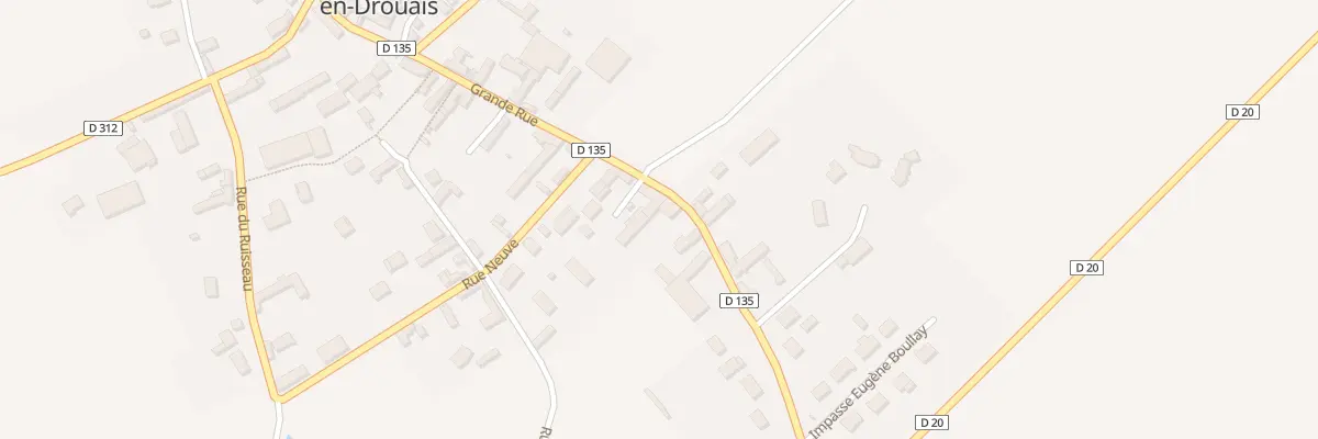 Plan du 17 Gr Gde Rue à Garancières-en-Drouais