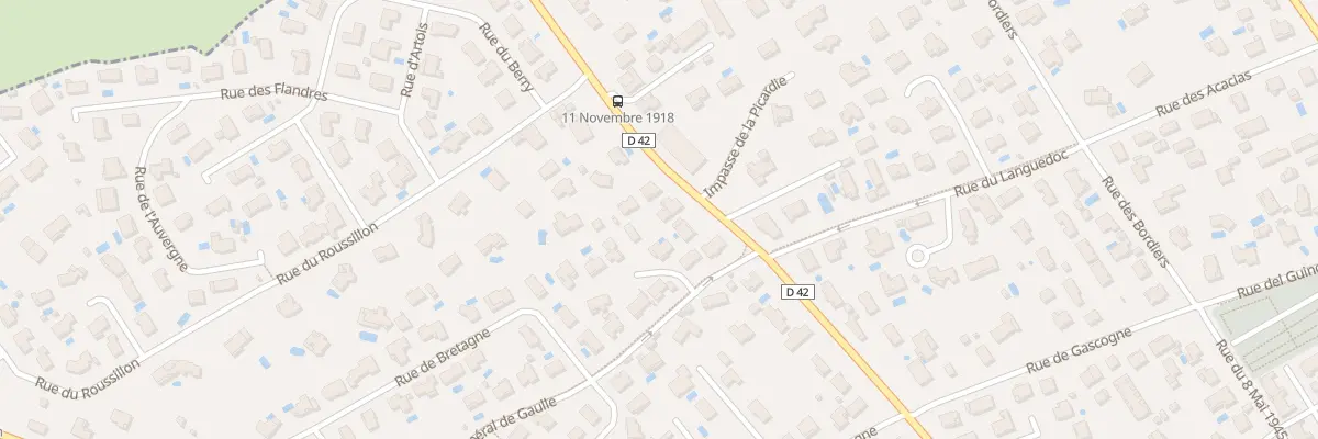 Plan du 33 Rue du 11 Novembre 1918 à Plaisance-du-Touch