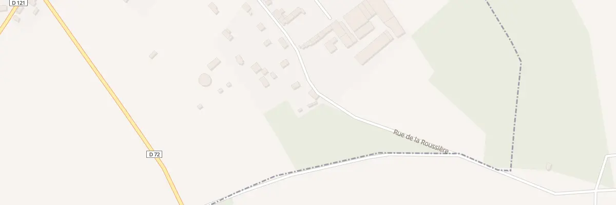 Plan du 32 Rue de la Roussiere à Lignerolles