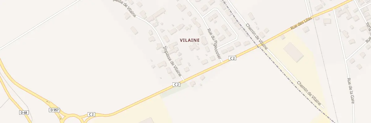 Plan du 4 Imp de Vilaine à Fossé