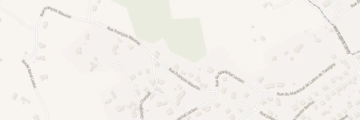 Plan de la Rue François Mauriac à Terrasson-Lavilledieu