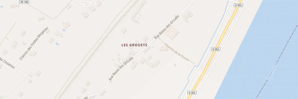 Plan du 78 Rue Basse des Grouets à Blois