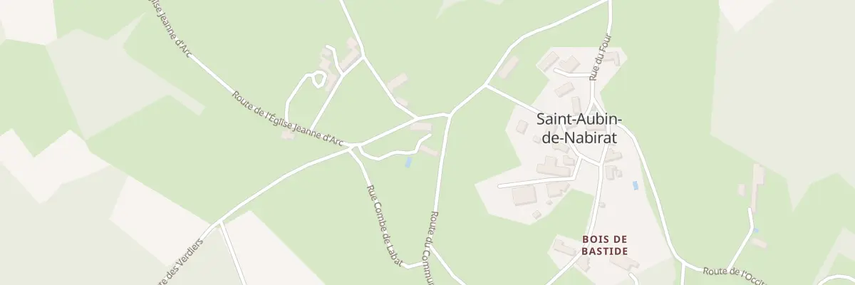 Plan du 29 Le Bourg à Saint-Aubin-de-Nabirat