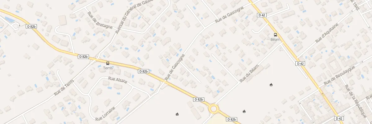 Plan du 2 Rue de Gascogne à Plaisance-du-Touch