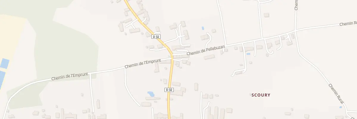 Plan du 6 Rte de Migné à Ciron
