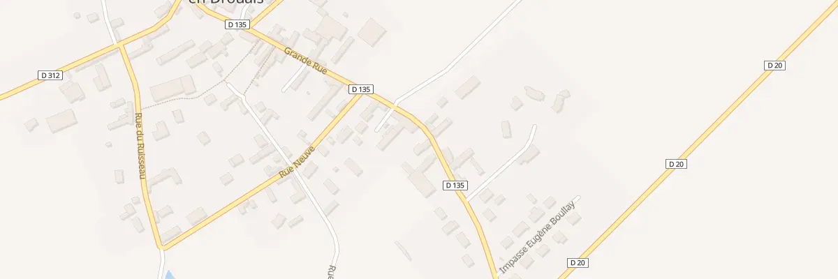 Plan du 15 Gr Gde Rue à Garancières-en-Drouais