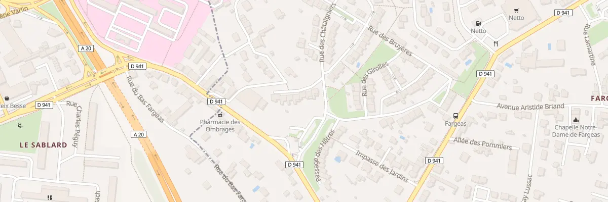 Plan du 17 Rue des Blés Noirs à Panazol