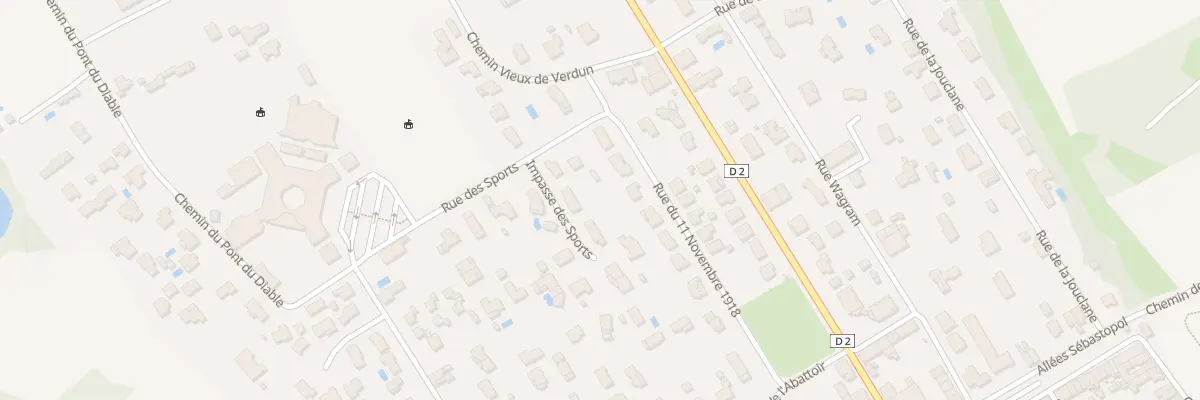 Plan du 3 Rue des Sports à Grenade