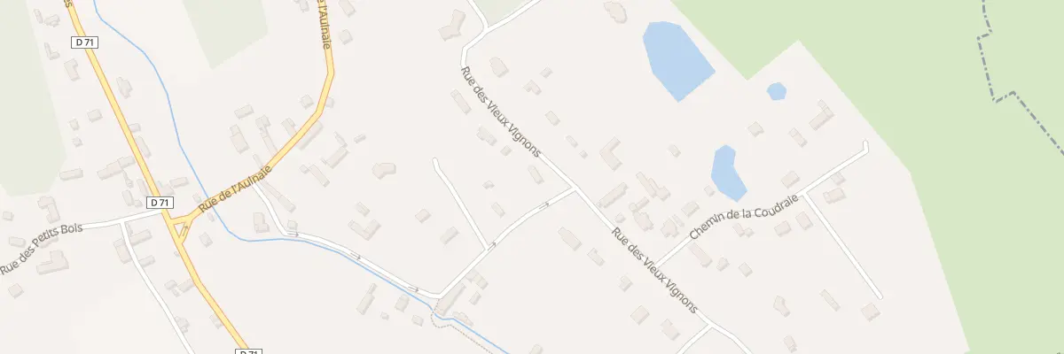 Plan du 7 Rue du Moulin à Fontaine-sous-Jouy