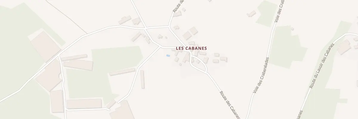 Plan du 25 Les Cabanes à Nabirat