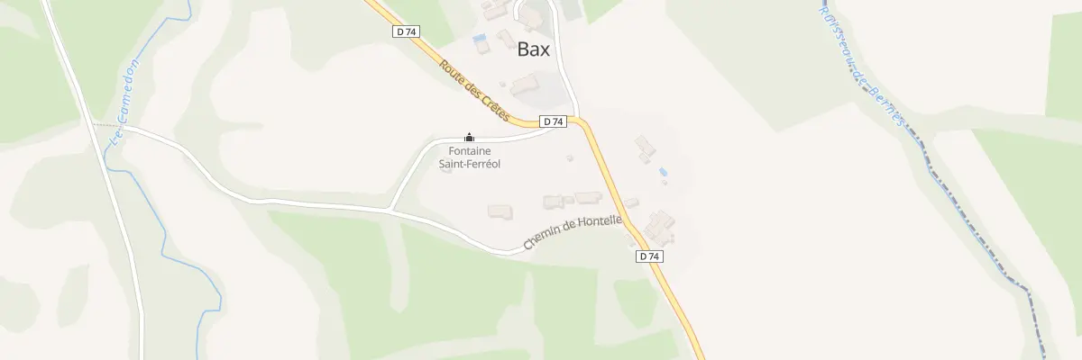 Plan du 5004F Village à Bax