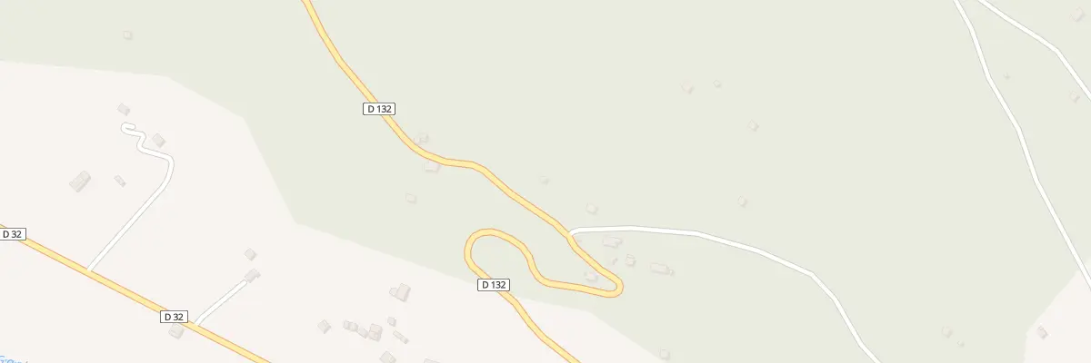Plan du 323 Pisso Caoudo à Ercé