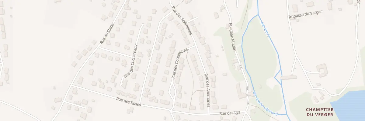 Plan du 11 Rue des Coquelicots à Saint-Denis-Lanneray