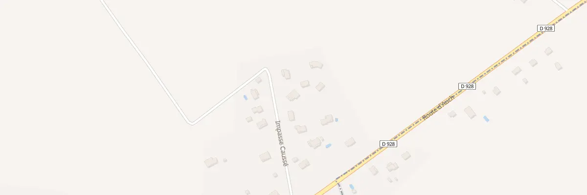 Plan du 200 Imp Caussé à Lacourt-Saint-Pierre