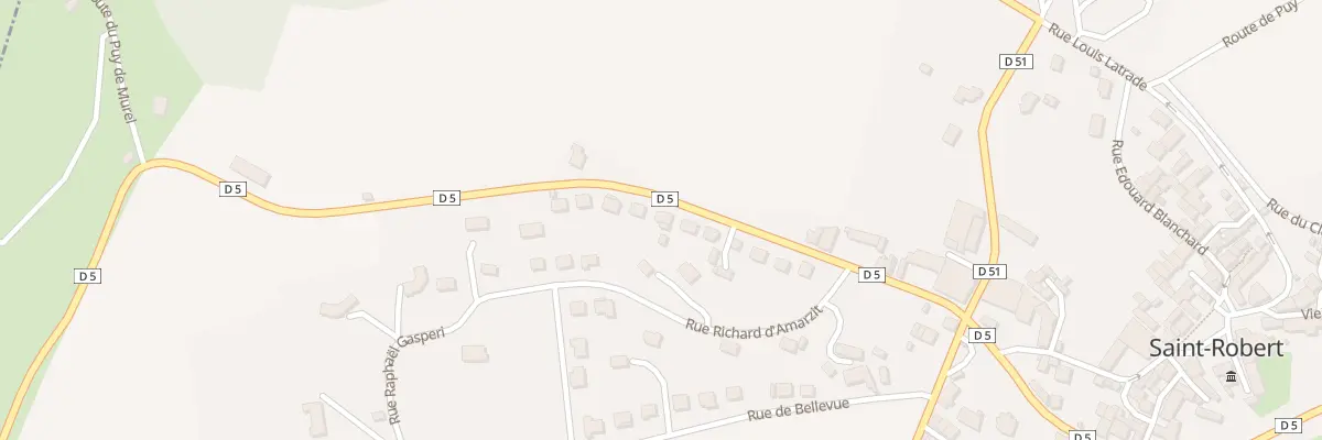 Plan du 245 Av Henri Queuille à Saint-Robert