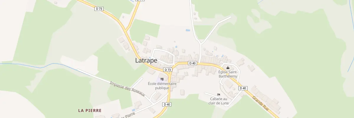 Plan du 31 Rue Grand Rue à Latrape