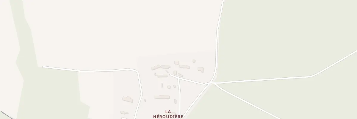 Plan du 2B Pl de la Héroudière à Champigny-la-Futelaye